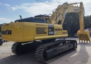 รถขุด PC400-7 Komatsu มือสองในเซี่ยงไฮ้ประเทศจีนส่วนประกอบหลักรวมถึงอุปกรณ์เครื่องจักรกลหนักของมอเตอร์และเครื่องยนต์ - Product Image 4