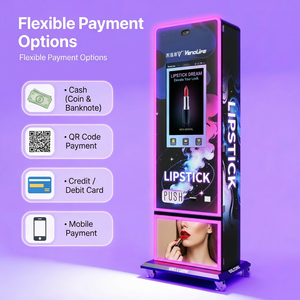Automatic 32 Inch Touch Screen Smart <b>Vending</b> <b>Machine</b> Wall Mounted Cigarette <b>Vending</b> <b>Machine</b> Free Credit <b>Card</b> Cash QR Apple Pay - Product Image 6
