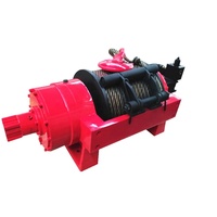 Vente directe d'usine Treuil hydraulique de récupération 10000lb 20000lb 30000 lb 40000lb Treuil hydraulique industriel 25 tonnes pour camion de remorquage