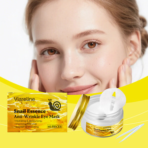 Masque pour les yeux à l'extrait d'escargot, nourrit et hydrate en douceur la peau autour des yeux, masque hydratant et élastique pour le soin des yeux - Product Image 2