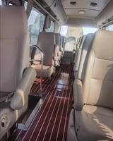 Minibus Hino Coaster d'occasion 23 places, conduite à droite/à gauche, véhicule diesel durable pour trajets urbains et ruraux