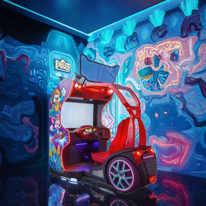 Máquina de Juego de Carreras de Autos con Monedas, Simulador de Carreras HD para Parques de Diversiones y Centros Comerciales - Product Image 3