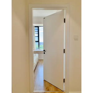 <span class=keywords><strong>Porta</strong></span> Interna Minimalista in MDF Bianco di Alta Qualità, Isolamento Acustico, Garanzia 1 Anno, Apertura Manuale per Camera da Letto, Ospedale, Hotel - Product Image 4