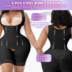 Faja Colombiana Levantador de Glúteos Para Mujer Prendas de Compresión <span class=keywords><strong>Post</strong></span> Cirugía Control de Barriga Adelgazante <span class=keywords><strong>Fajas</strong></span> para Mujer - Product Image 2