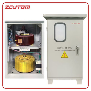 Régulateur <span class=keywords><strong>de</strong></span> <span class=keywords><strong>tension</strong></span> automatique triphasé <span class=keywords><strong>Kebo</strong></span> 50 ampères, 200 kVA, SVC, cuivre, haute efficacité, 50/60 Hz, stabilisateur certifié CE - Product Image 2