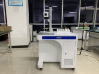 Máquina de Marcado Láser de Fibra, Máquina de Grabado Láser Automática de Escritorio para Metal