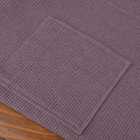 Peignoir de luxe en coton doux pour la peau, col châle, pour hôtel, spa, salon de beauté, unisexe, manches longues, léger, vente en gros
