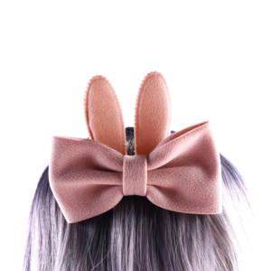Pinza de Pelo Grande con Lazo de Tela para Niñas, Accesorios de Moda Dulces para Fiestas - Product Image 4