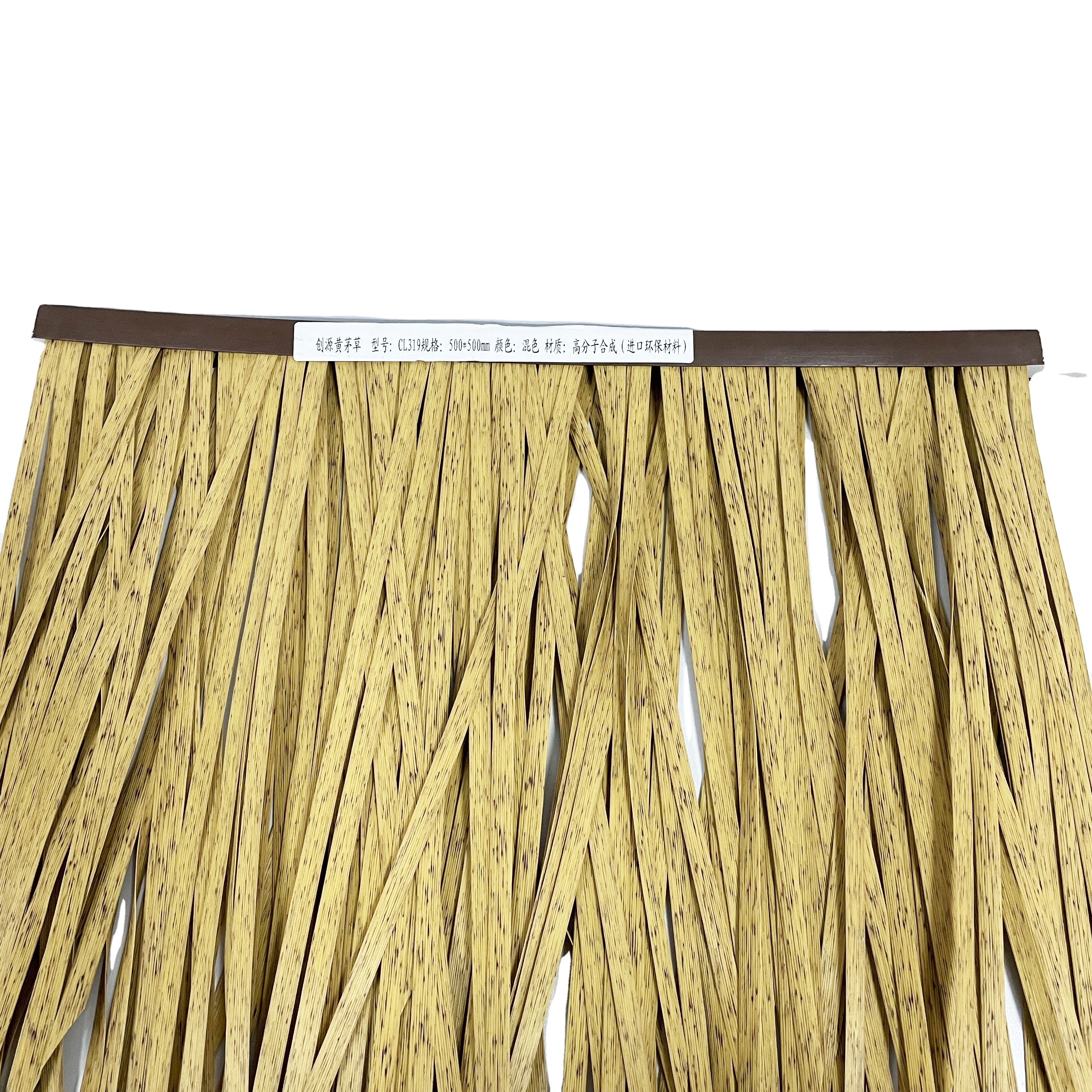 Оптовая продажа мексиканский пальмовый лист соломы зонтик-тики хижина бар бегун на крышу для изготовления зонтов крышка мини бар крыша и патио навес