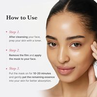 Mascarilla Facial Coreana medicube Salmon DNA PD RN Pink Vita Coating Sheet Mask para Piel de Cristal, Reafirmante y Equilibrada