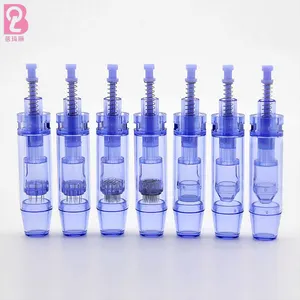 Beiqili Micron eedling Pen Elektrische Derma Pen Ersatz patronen, einstellbare Mikron adel Derma pen für Face Body Home