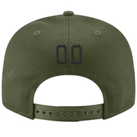 Casquette ajustable cousue olive personnalisée Casquette de baseball unisexe brodée hip hop tendance pour l'extérieur