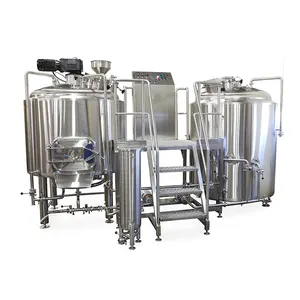 Bier Making Machine Ambachtelijke Bier Brouwerij Restaurant Home Bier Brouwen Apparatuur Systeem KY-5BBL