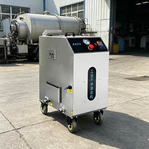 Nettoyeur portable industriel à jet de glace sèche CO2 pour dégraissage de moteur automobile, dépoussiérage et décrassage des dépôts de carbone et d'huile - Product Image 2