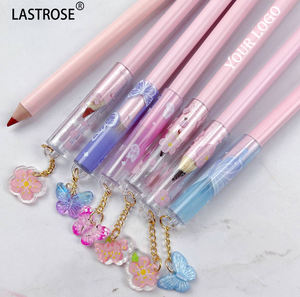 Estuche portátil para delineador de labios con llavero bonito, soporte antipérdida desmontable para lápiz labial con delineador de labios - Product Image 1