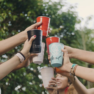 Aislado, 16 oz. Vasos para Fiestas - Paquete de 14 Vasos - Product Image 1