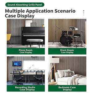 Panel Acústico de Madera con <span class=keywords><strong>Aislamiento</strong></span> Acústico para Paredes Interiores de Hospitales, Fácil Autoinstalación, 0.5 NRC, Garantía de 5 Años - Product Image 4