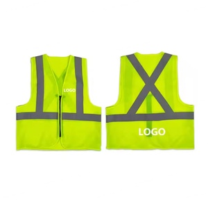 Chaleco de Seguridad de Alta Visibilidad Clase 2, Suministro de Fábrica, con Cinta Reflectante Certificada CE, Logotipo Personalizable - Product Image 1