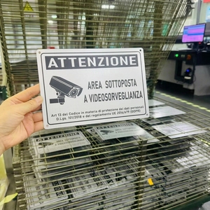 Panneaux de signalisation routière en aluminium robuste sur mesure, signalisation de sécurité en métal, panneaux d'avertissement de danger réfléchissants pour routes et propriétés - Product Image 3