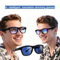 Lunettes Intelligentes Haut de Gamme Tout-en-un avec Caméra IA, Traduction, Écran Tactile Électronique, Changement de Couleur, Réglage de la Luminosité, Appel et Musique