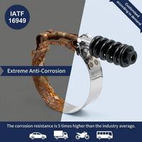 Collier de serrage en T en acier inoxydable à tension constante (pouces/métrique) pour la réparation de la boucle de refroidissement des bus diesel lourds