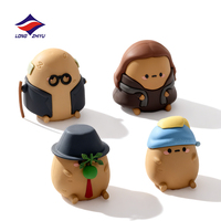 Longzhiyu 20 Jahre Erfahrung als Lieferant für individuelle Kunstspielzeuge, PVC-Tischdekoration, PVC-Spielzeug, individuelle Vinyl-Figuren für Feiertage