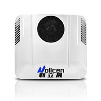 Nouvelle énergie électrique 12V 24V DC Bus et camion climatiseur RV R134A pour parking automatique Bus toit climatiseur