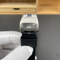 Expédition rapide, montre pour homme de luxe haut de gamme, version Moissanite 67-01, montre squelette super fine de luxe, montres mécaniques pour homme