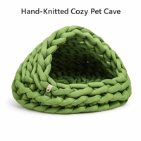 Gebreide, moderne, warme winterhonden- en kattenmand, zacht, draagbaar, binnenhuisdierenhuisje, grensoverschrijdende groothandel