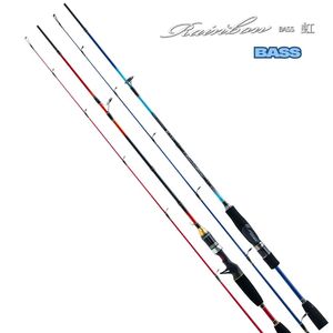Canne à pêche spinning légère en fibre de carbone avec poignée EVA, action ML, 7,3 pieds, pour la pêche en eau douce, lac, réservoir, haute qualité - Product Image 1