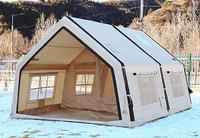 Tente de camping gonflable imperméable, coupe-vent, anti-moustiques, de haute qualité, pour plusieurs familles, idéale pour le jardin extérieur – Nouvelle arrivée en gros