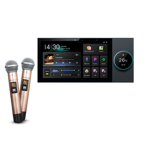 7 Inch Nền Âm Nhạc Máy Chủ Nhà Thông Minh Âm Thanh Bộ Khuếch Đại Thiết Lập <span class=keywords><strong>Wifi</strong></span> 8*25W Màu Xanh Răng Tường Khuếch Đại <span class=keywords><strong>Android</strong></span> Cho Loa Trần - Product Image 1