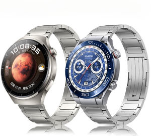 Correa de Titanio CAOWTAN de 22 mm para <span class=keywords><strong>Huawei</strong></span> <span class=keywords><strong>Watch</strong></span> 4 4PRO Ultimate <span class=keywords><strong>GT</strong></span> <span class=keywords><strong>2</strong></span> 2e, Brazalete de Metal de Lujo para <span class=keywords><strong>Hombre</strong></span> para <span class=keywords><strong>Huawei</strong></span> WatchGT3 Pro - Product Image 1