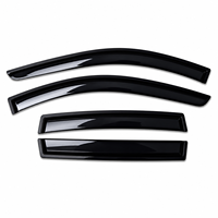 Accesorios Exteriores para Auto, Protectores de Lluvia Acrílicos Gruesos Ocultos en el Canal para Chrysler 300 2010-2023, Piezas de Modificación para Ventanas Laterales Exteriores