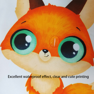 Borsa Riutilizzabile in Poliestere Resistente all'Acqua con Doppia Tasca 25*35cm, Motivi Leone, Panda, Scoiattolo, per Conservare Pannolini, Vestiti, Asciugamani per Bambini - Product Image 5