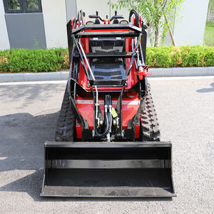 Gratis pengiriman depan 1ton <span class=keywords><strong>1000kg</strong></span> di depan Cina Skidsteer pada lampiran Mini Crawler selip Steer <span class=keywords><strong>Loader</strong></span> dengan trek - Product Image 3