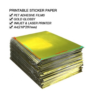 <span class=keywords><strong>Etichette</strong></span> Adesive Stampabili in <span class=keywords><strong>Fogli</strong></span> Completi Compatibili con Stampanti a Getto d'Inchiostro e Laser, Carta Adesiva Vinilica Impermeabile A4 - Product Image 3