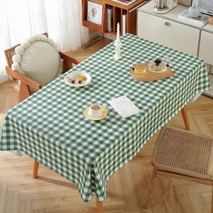 PVC Tablecloth Rectangular Waterproof Oilproof Heat Resistant Home Use Washable Printed Pattern <b>Table</b> Cover - Product Image 2
