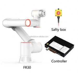 Cobot robuste FR30, charge utile de 30 kg, longueur de bras de 1403 mm, pour la palettisation de composants de moteurs PLC - Product Image 2