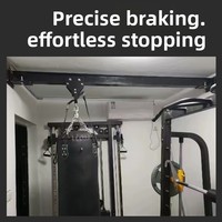 Système de rail mobile pour sac de frappe, chariot coulissant pour sac de boxe, équipement de gym portable et peu encombrant