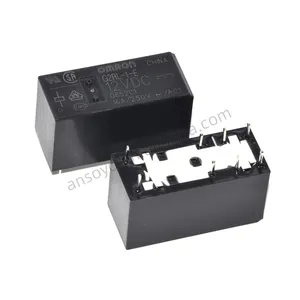 ANSOYO G2RL-1-E-12VDC asli baru G2RL-1-E-DC12 G2RL-1-E G2RL-1-E DC12 IC Chip Power Relay SPDT 12VDC komponen elektronik