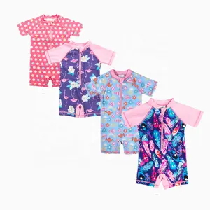 <span class=keywords><strong>Maillot</strong></span> <span class=keywords><strong>de</strong></span> <span class=keywords><strong>bain</strong></span> une pièce <span class=keywords><strong>pour</strong></span> filles, idéal <span class=keywords><strong>pour</strong></span> les tout-petits et les enfants - <span class=keywords><strong>Anti</strong></span>-<span class=keywords><strong>UV</strong></span>, séchage rapide, écoresponsable, en Spandex/Nylon, parfait <span class=keywords><strong>pour</strong></span> les vacances et les voyages - Product Image 1
