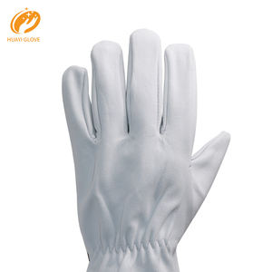 Guantes de Conducir Personalizados para Hombre en Piel de Cabra Flor, Guantes de Trabajo y Seguridad Clásicos en Piel de Oveja y Cabra Genuina - Product Image 4