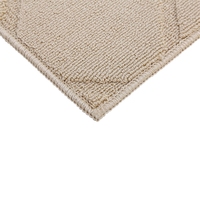 Maschinen wasch barer brauner Teppich und Matten Jacquard Modernes Design Europäischer Stil China Mat Beige Farbe