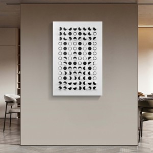 Modern 3D sanat duvar dekor basit soyut ahşap oyma asılı resimler duvar sanatı - Product Image 2