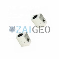 Pièces de rechange pour découpeuses à jet d'eau KMT 10189181 Corps, Valve pneumatique, HP, 2 ports, 60K Pièces de rechange pour machine de découpe à jet d'eau