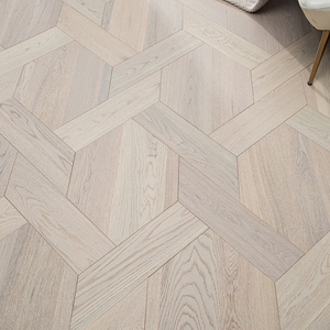 Parqué de Madera de Teca Multicapa de 14 mm, Fácil de Limpiar, Antideslizante, Pintado a Mano, Estilo Tropical, Grado CE ABCD, para Áreas de Alto Tráfico - Product Image 2