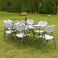 Chaises de Mariage Pliantes Tout Temps Qualité Commerciale HDPE pour Location Événements Extérieurs Réceptions de Jardin