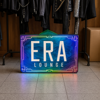 Panneau de signalisation LED 3D personnalisé Letreros Brand Logo Letter Sign Outdoor Business Channel rétro-éclairé Éclairage publicitaire