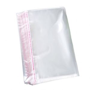 Feuilles transparentes en PLA/PE/OPP, sacs en plastique givrés avec fermeture éclair, emballages refermables en PVC, sacs en cellophane personnalisés - Product Image 4
